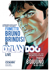 Bruno Brindisi a Scuola Italia di Comix