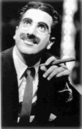 Groucho Marx e Frank Ferrante